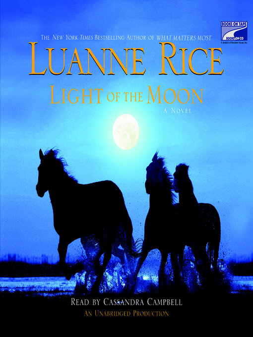 Title details for Light of the Moon by Luanne Rice - Available